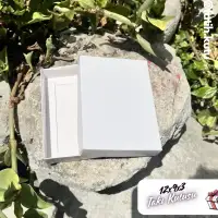 12x9x3 Beyaz Süngerli Takı Kutusu [Demonte] - Görsel 2