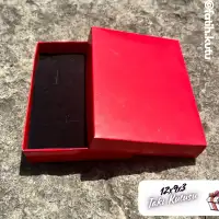 12x9x3 Kırmızı Süngerli Takı Kutusu [Demonte] - Görsel 1