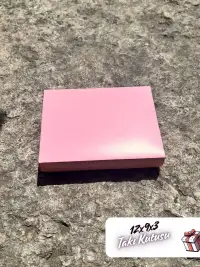 12x9x3 Pembe Süngerli Takı Kutusu [Demonte] - Görsel 5