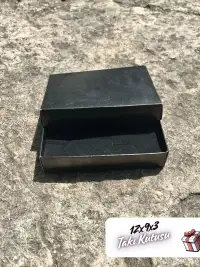 12x9x3 Siyah Süngerli Takı Kutusu [Demonte] - Görsel 4