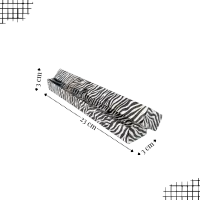 23x3x3 Zebra Desenli Kolye Kutusu [Demonte] - Görsel 2