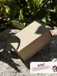 Kampanyalı! 6x4x3 Kraft Süngerli Yüzük Kutusu [Demonte] - Görsel 5