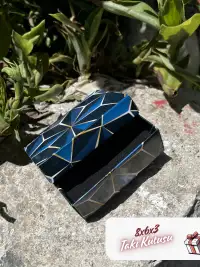 8x6x3 Elmas Desenli Süngerli Takı Kutusu [Demonte] - Görsel 4