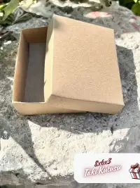 8x6x3 Kraft Süngerli Takı Kutusu [Demonte] - Görsel 2