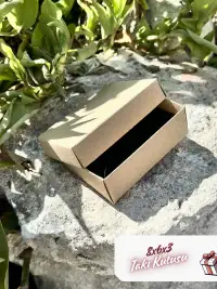 8x6x3 Kraft Süngerli Takı Kutusu [Demonte] - Görsel 4