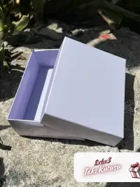 8x6x3 Lila Süngerli Takı Kutusu [Demonte] - Görsel 2