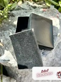 8x6x3 Siyah Süngerli Takı Kutusu [Demonte] - Görsel 3