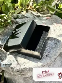 8x6x3 Siyah Süngerli Takı Kutusu [Demonte] - Görsel 4