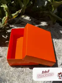 8x6x3 Turuncu Süngerli Takı Kutusu [Demonte] - Görsel 2