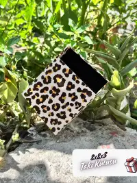 8x8x3 Leopar Çekmeceli Süngerli Takı Kutusu [Demonte] - Görsel 1